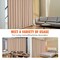 Polyester Fabric Carbon Steel Room Divider with Wheels & Privacy Curtain